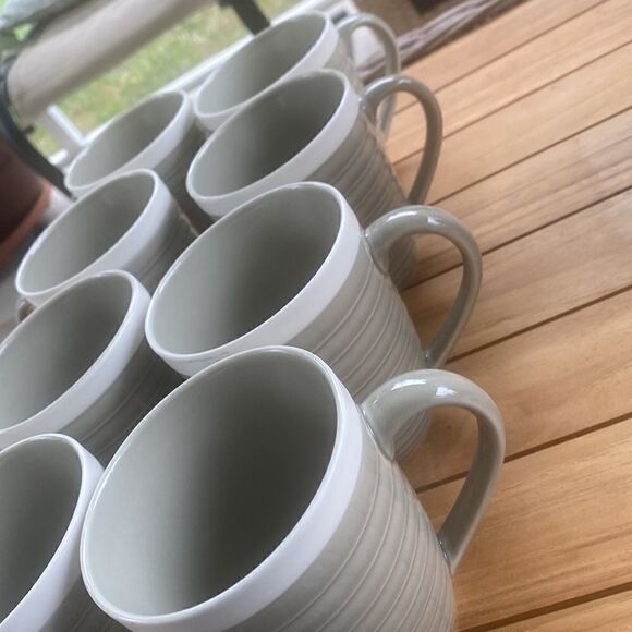 Sango Rio Taupe 5150 Set of 4 Mugs - Picture 4 of 6